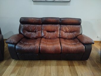 Kožená sedací souprava - 4