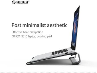 ORICO NB15 15" - Chladící podložka pod notebook - pasivní - 4