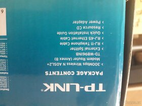 Modem Router Wireless N- ADSL2+ - 4