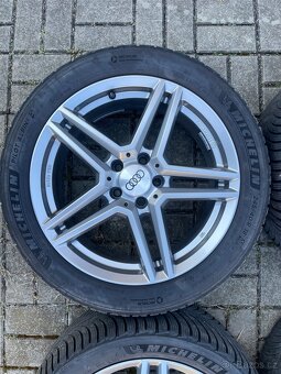 Sada ALU kol RIAL 5x112 R18 + zimní pneu Michelin 6mm 2023 - 4