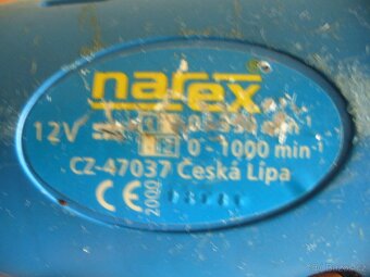 aku vrtačka NAREX včetně nabíječky na ND - 4