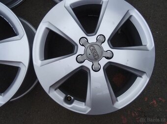 Alu disky originál Škoda 17", rozteč 5x112, ET 48, šíře 6J - 4