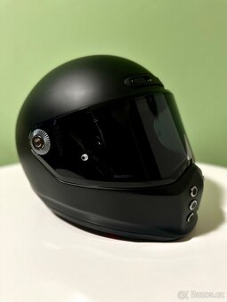 HJC helma V10 Solid semi flat black vel.M - 4