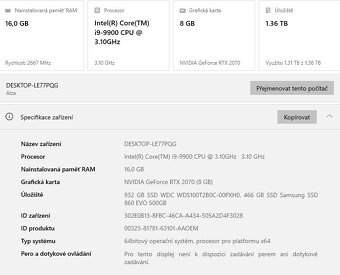 Prodám PC + monitor 24" - 4