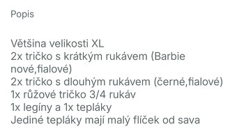 Oblečení mix XL-XXL - 4