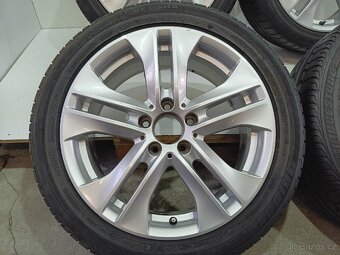 Letní alu sada Mercedes 5x112 R17 pneu 225/45/17/ - 4