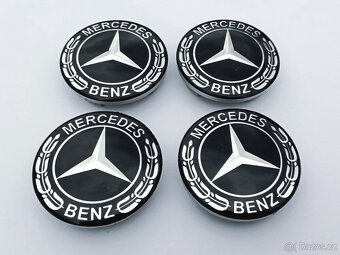středové krytky Mercedes 64mm Ronal - 4