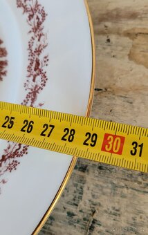 Velký kulatý porcelánový talíř, Německo 28,5 - 4