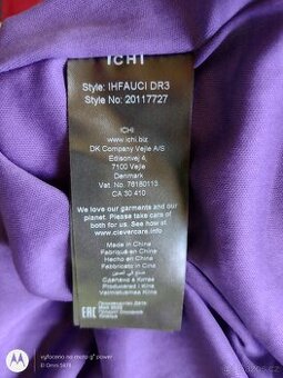 nové dámské šaty ICHI v.M-L/38-40 - 4