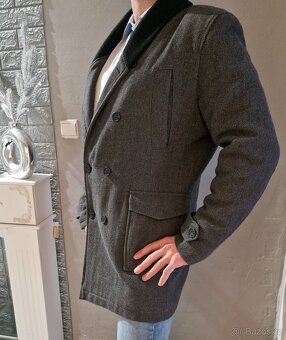 Panský kabát - nádherný stav - XL - 4