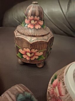 Chalupařské dřevěné starožitné dekorace - 4