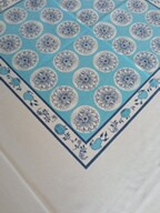 Retro prostírání, ubrus - cibulák - 4