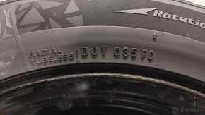 Kola Ford 235/55 R17 zimní pneu + poklice - 4