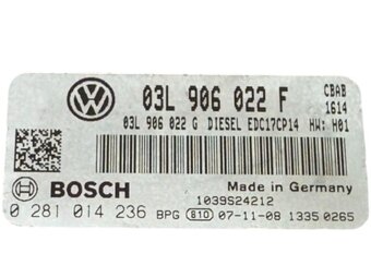 Řídící jednotka motoru CBAB 3D0907401E VW Phaeton 3D 2009 - 4