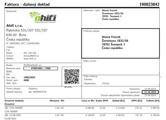 Subwoofer JBL CSX1400 BP + JBL Club 5501 - 4