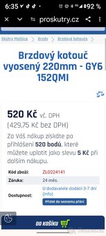 brzdový kotouč - 4
