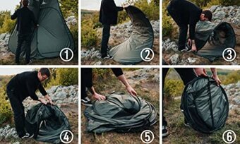 WANDERFALKE Pop-up stan Převlékací - 4