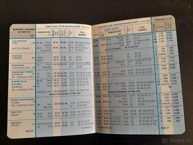 "Kapesní letecký řád Air France" z roku 1967 - 4