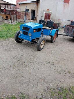 Malotraktor domácí výroby - 4