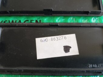 krytka panelu rádia Škoda Felicia, Favorit 6U0863276 - 4