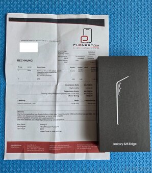 Samsung Galaxy S25 Edge 512GB Icyblue NOVÝ NEROZBALENÝ - 4