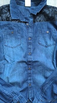 Džínová košile vel. 164 zn.H&M - 4