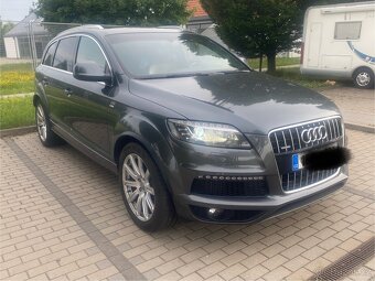 Audi Q7 3,0Tdi Quattro Rok 2014 najeto pouze 138tis. S-line - 4