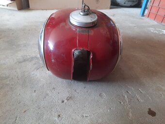 Jawa 250 panelka nádrž patinovka - 4