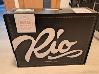 Rio - Roller Script Quad Rose Black - trekové brusle - 4