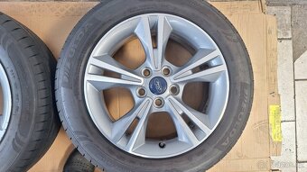 Alu kola Ford 16" 5x108 letní pneu 205/55 R16 7-8mm Focus - 4