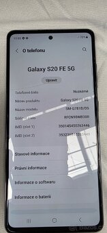 Samsung Galaxy S20 FE 5G | SM-G781B/DS| 8/256GB - 4