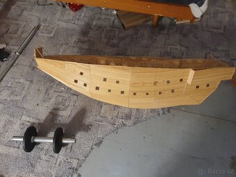 Model lodi černá perla trup - 4