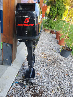 Lodní motor 2takt Mercury 15 HP krátká noha 2-takt 2T 11 kW - 4