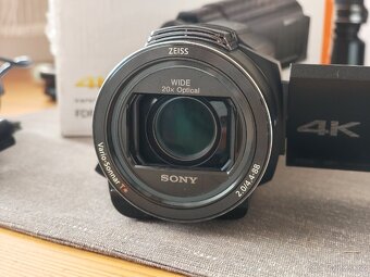 Sony FDR AX43 kamera 4K - 4