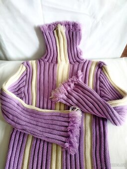 Dámský rolákový svetr - 4