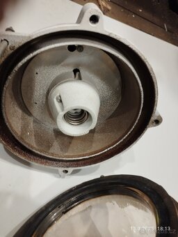 Retro industriální svítidlo - 4