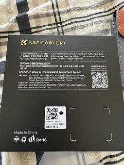 K&F Concept ND4-64 + CPL 2v1 filtr (67mm) - 4