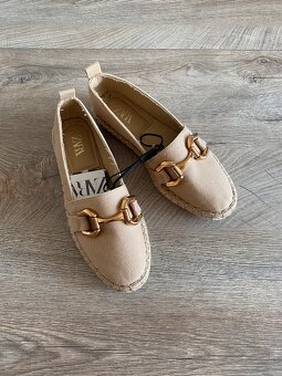 Espadrilky v béžové barvě Zara - 4