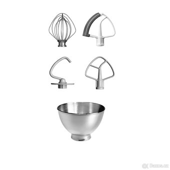 Robot KitchenAid 5KSM175PSEFL mandlová matná - 4