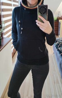 Černá mikina Ragwear s duhovou kapucí vel. S - 4