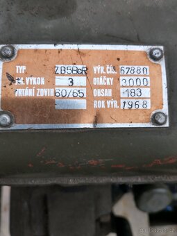 Motor elektro centrála z vojenských zásob - 4