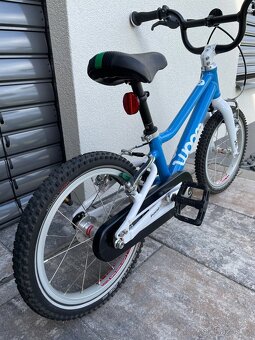 Dětské modré kolo WOOM 2 Top stav - 4