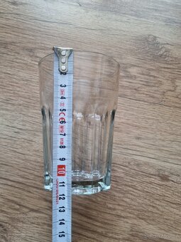 4x sklenice, nová. - 4
