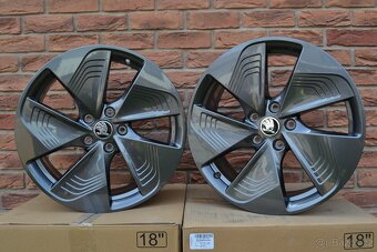 5x112 R18 Originální hliníkové disky Škoda Octavia 3/4 - 4