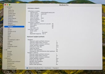 MacBook Pro M1 2020 /16GB RAM/512GB SSD/Záruka 100% BATERIE - 4