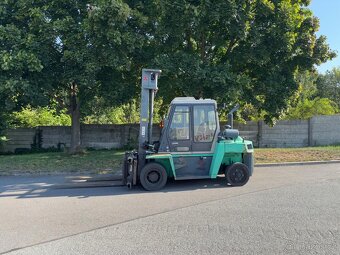 Vysokozdvižný vozík značky Mitsubishi FD70, nosnost 7 T - 4