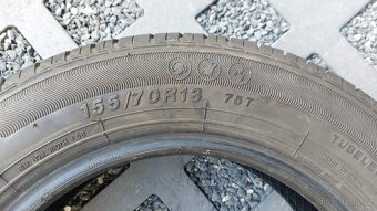 Prodám letní PNEU 155/70 R13 - 4