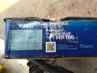 hydraulický rozvádzač R-100 - - 4