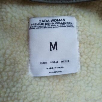dámská zimní bunda - parka vel. M   ZARA  TOP STAV - 4