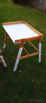 Kreslící stůl a stolička - výškově nastavitelné - 4